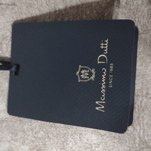 Massimo Dutti Elegant Black Midi Dress Size 4 Gothic Flutter Sleeve NWOT - Picture 13 of 13